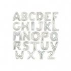 LETTERE MYLAR ARGENTO 43CM