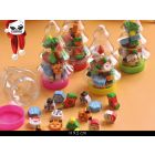 SET 20 GOMMINE IN CONTENITORE ALBERO DI NATALE