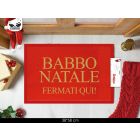 ZERBINO BABBO NATALE FERMATI QUI!