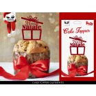 CAKE TOPPER PACCO REGALO BUON NATALE