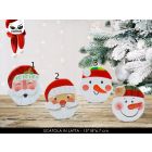 SCATOLA FACCIONE IN LATTA X-MAS