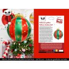 PALLONCINO MYLAR PALLINA DI NATALE