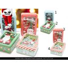 SCATOLA IN LATTA RETTANGOLARE FRONTE TRASPARENTE