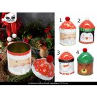 SCATOLINA IN LATTA TONDA CAPPELLINO XMAS