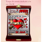 TARGA AMOREVOLE "AMORE DEDICATO A TE" LV
