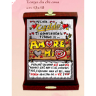 TARGA AMOREVOLE "DA CHI AMA" LV