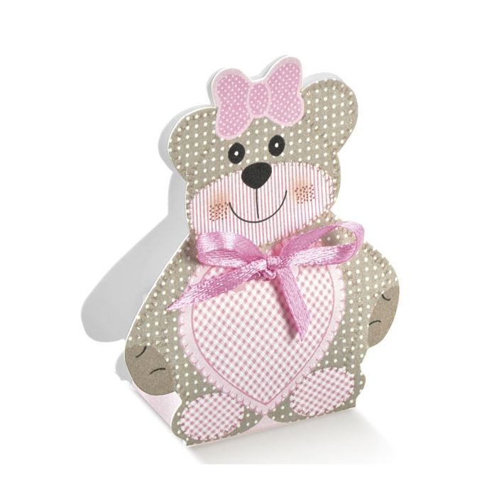 Scatolina Orsetto Bear Rosa 