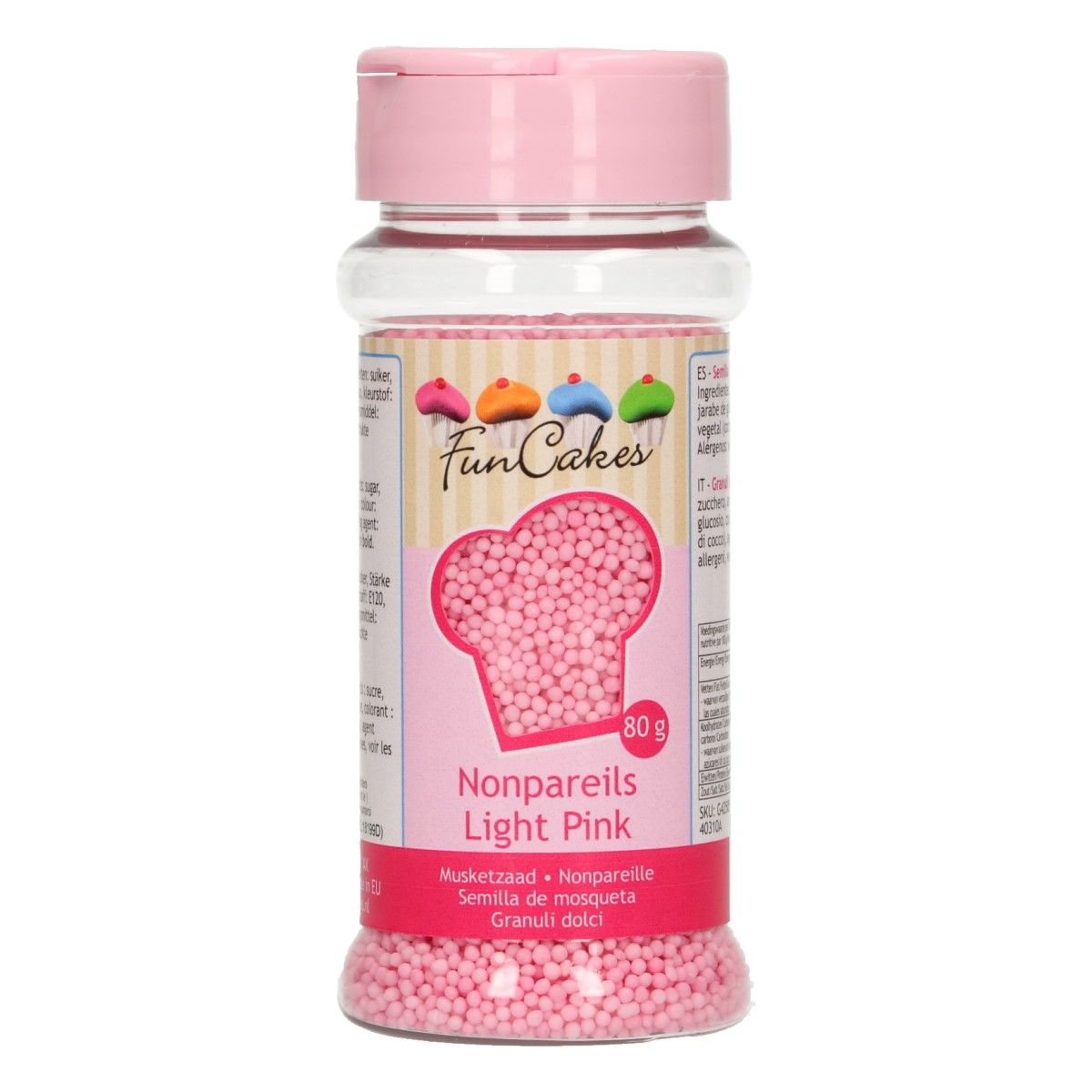 Dolce Fiesta MOMPARIGLIA ROSA CHIARO 80GR